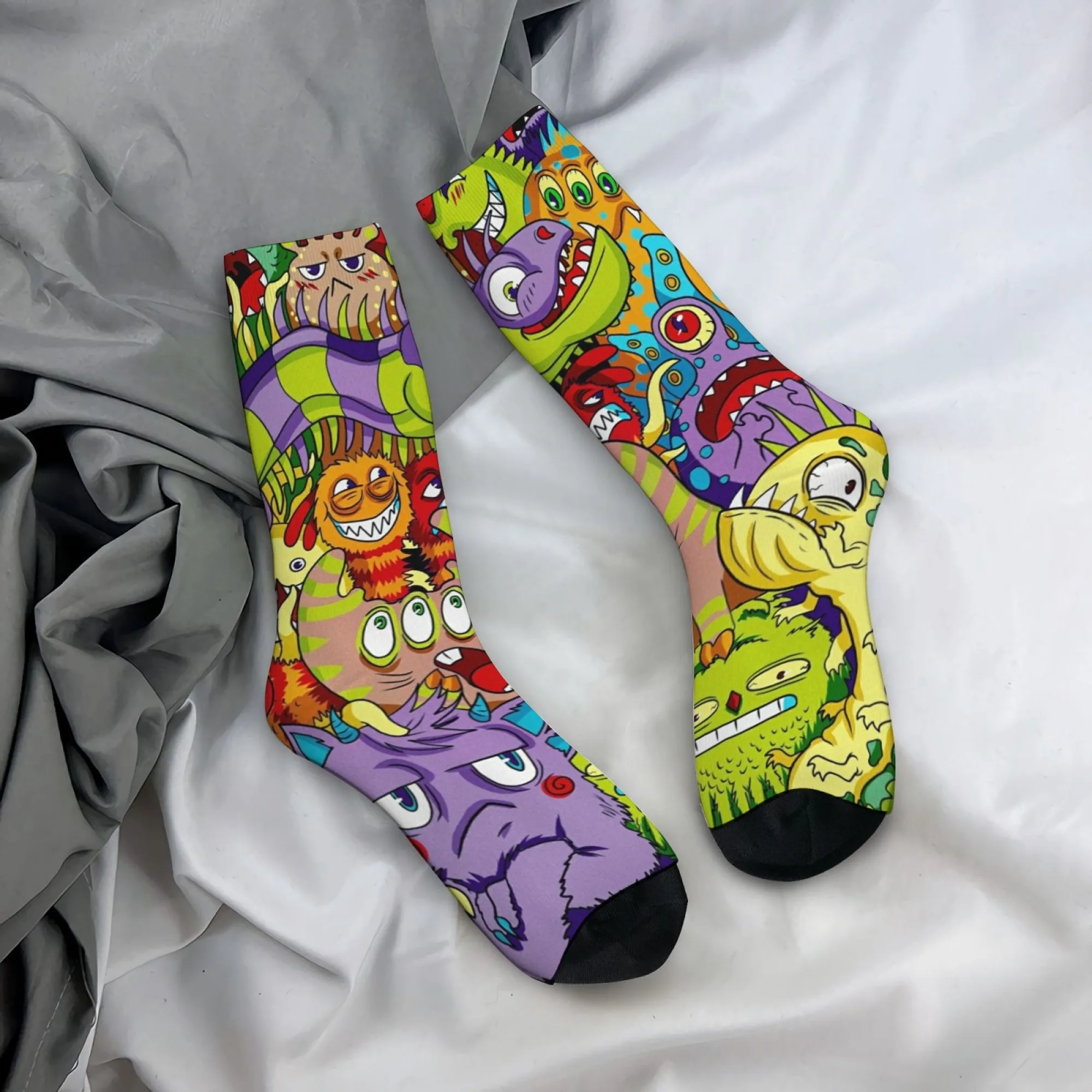 Cartoon Monster Socks Skin Friendly Comfortable Soft Men's Socks Fitness Sports Outdoor Socks Trendy Street Compression Socks
Cartoon Monster Socks Skin Friendly Comfortable Soft Men's Socks Fitness Sports Outdoor Socks Trendy Street Compression Socks