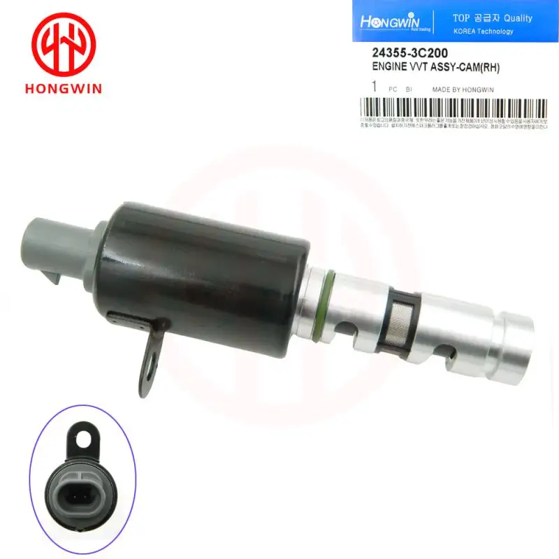 Exhaust Valve VVT oil control Variable Timing Solenoid 24355-3C200 for Hyundai Veracruz Azera Santa Fe Kia Amanti 3.8L 2007-2012
Exhaust Valve VVT oil control Variable Timing Solenoid 24355-3C200 for Hyundai Veracruz Azera Santa Fe Kia Amanti 3.8L 2007-2012