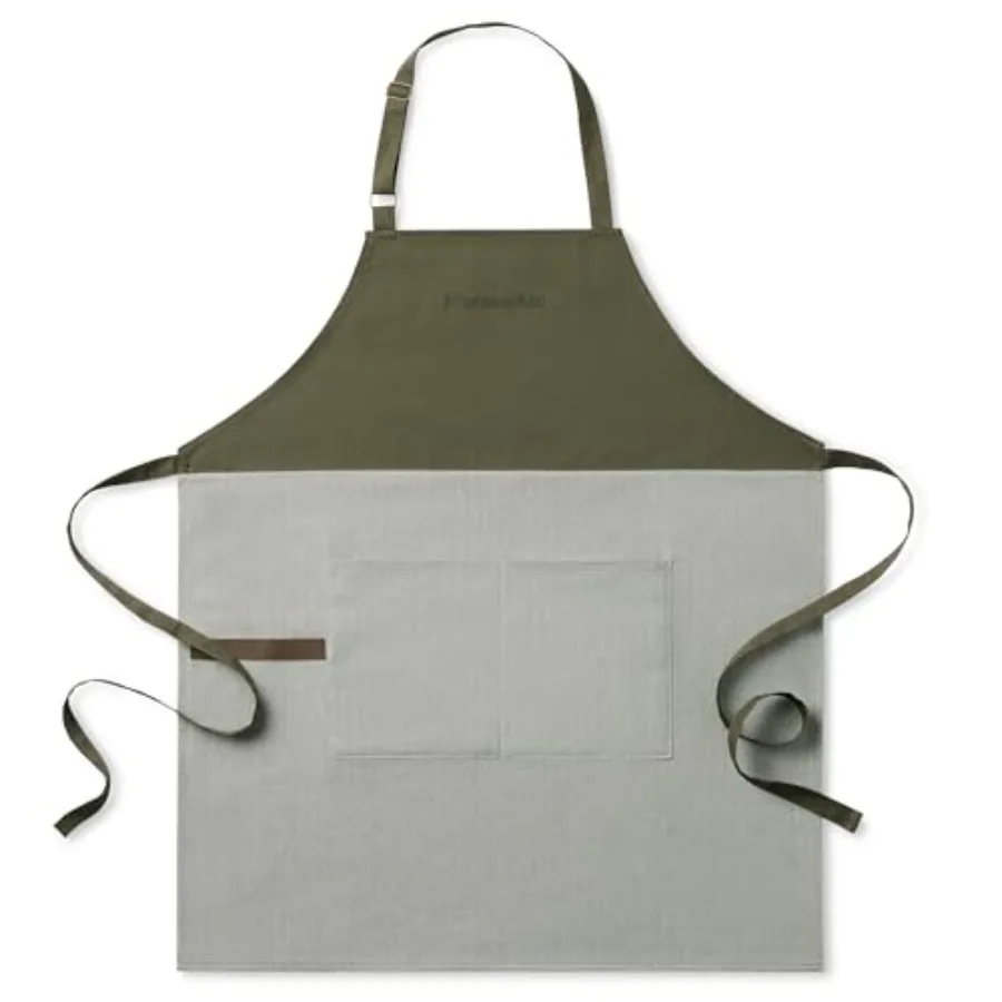 KitchenAid® Evergreen Design Series Herringbone Apron, 100% Cotton, Adjustable Straps, Deep Forest Green, 32"x28"
KitchenAid® Evergreen Design Series Herringbone Apron, 100% Cotton, Adjustable Straps, Deep Forest Green, 32"x28"