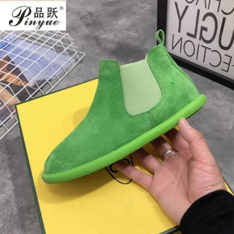 Размер 35, 40, кожаные ботинки челси для женщин, винтажные повседневные высокие туфли в британском стиле, дышащие ботильоны, прогулочная обувь
Размер 35, 40, кожаные ботинки челси для женщин, винтажные повседневные высокие туфли в британском стиле, дышащие ботильоны, прогулочная обувь