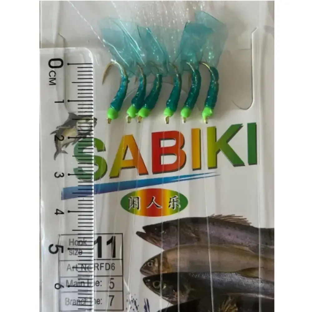 Golden Green Rubber Lures Fishing Lures Lures Rubber Golden Tied Hooks Hook Green Sabiki Sea Fishing Rigs Saltwater
Golden Green Rubber Lures Fishing Lures Lures Rubber Golden Tied Hooks Hook Green Sabiki Sea Fishing Rigs Saltwater