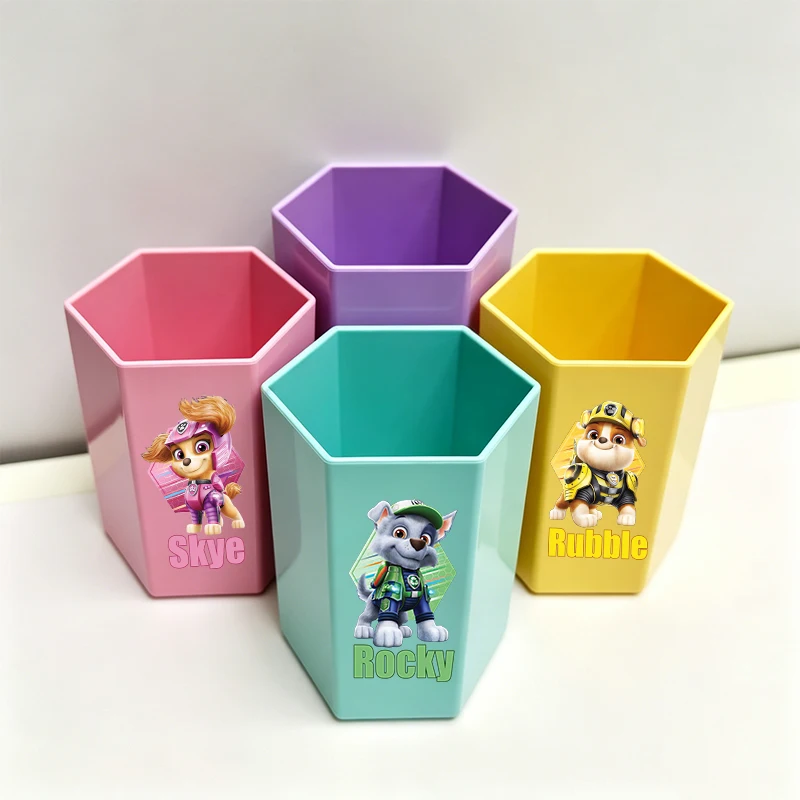 New PAW Patrols Pen Holder Cartoon Cute Pattern Print Fashion Office Desk Ornament Boy Girl Stationery Pencil Organize Home Gift
New PAW Patrols Pen Holder Cartoon Cute Pattern Print Fashion Office Desk Ornament Boy Girl Stationery Pencil Organize Home Gift