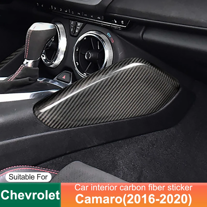 For Chevrolet Camaro 2016-2020 Car Center Control Side Cover Carbon Fiber Decorative Sticker Interior Modification Accessories
For Chevrolet Camaro 2016-2020 Car Center Control Side Cover Carbon Fiber Decorative Sticker Interior Modification Accessories