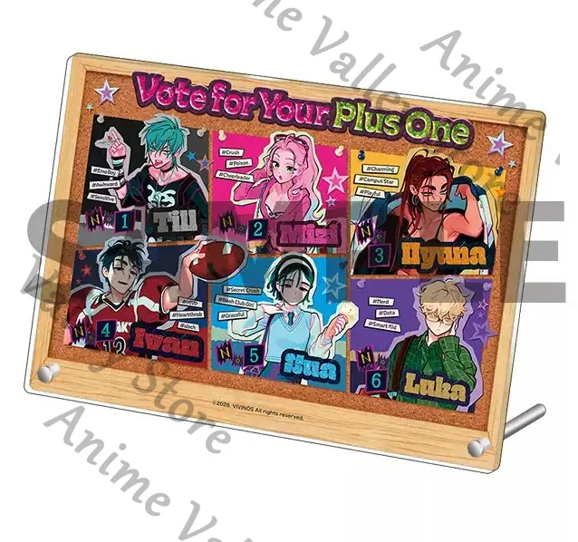 Genuine Anime Find Your Plus One! Alien Stage Ivan Till Luka Sua Mizi Hyuna Cosplay Acrylic Standing Sign Cartoon Figure Stand
Genuine Anime Find Your Plus One! Alien Stage Ivan Till Luka Sua Mizi Hyuna Cosplay Acrylic Standing Sign Cartoon Figure Stand