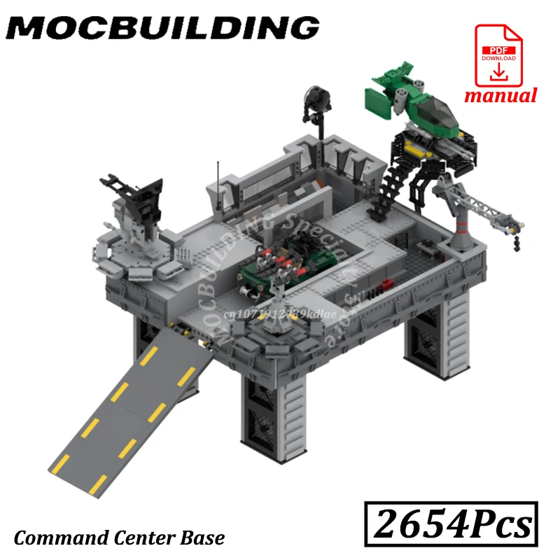 Army Command Center Base Bricks Model MOC Building Blocks Military Headquarters Base Construction Gift Toys for Boys Girls
Army Command Center Base Bricks Model MOC Building Blocks Military Headquarters Base Construction Gift Toys for Boys Girls