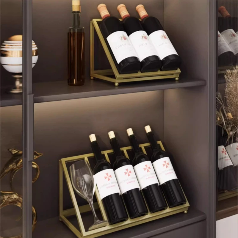 Luxury Tilted Multi-Shelf Iron Wine Rack Creative Bar Storage Modular Display Organizer for Red Bottles Minimalist Home Decor
Luxury Tilted Multi-Shelf Iron Wine Rack Creative Bar Storage Modular Display Organizer for Red Bottles Minimalist Home Decor