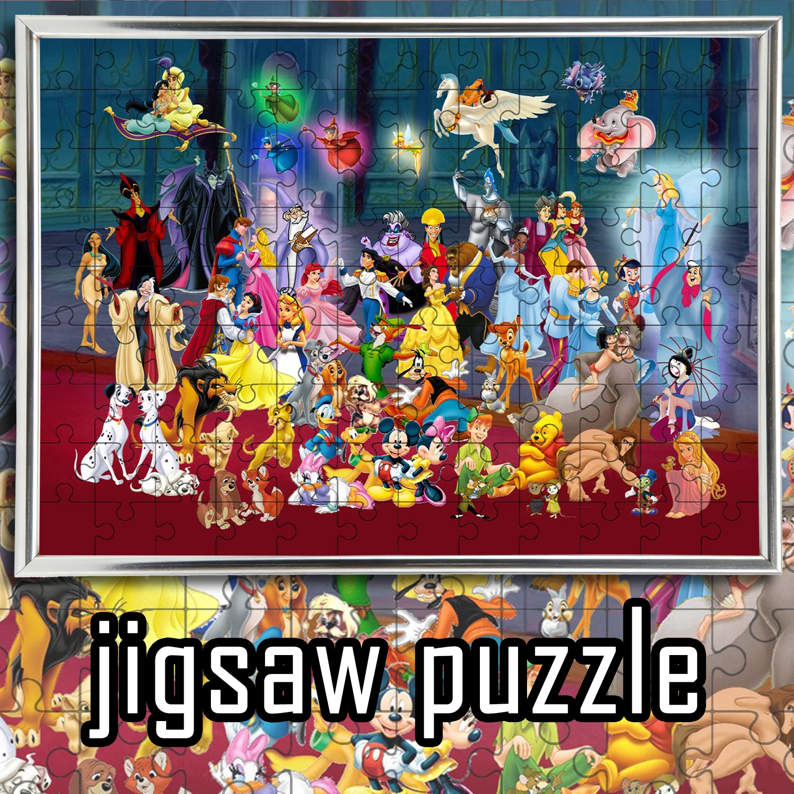 Disney Series Puzzle Jigsaw 108/200/300/500/1000Pcs Intelligence Puzzles Kids & Adults Birthday Unique Gift
Disney Series Puzzle Jigsaw 108/200/300/500/1000Pcs Intelligence Puzzles Kids & Adults Birthday Unique Gift