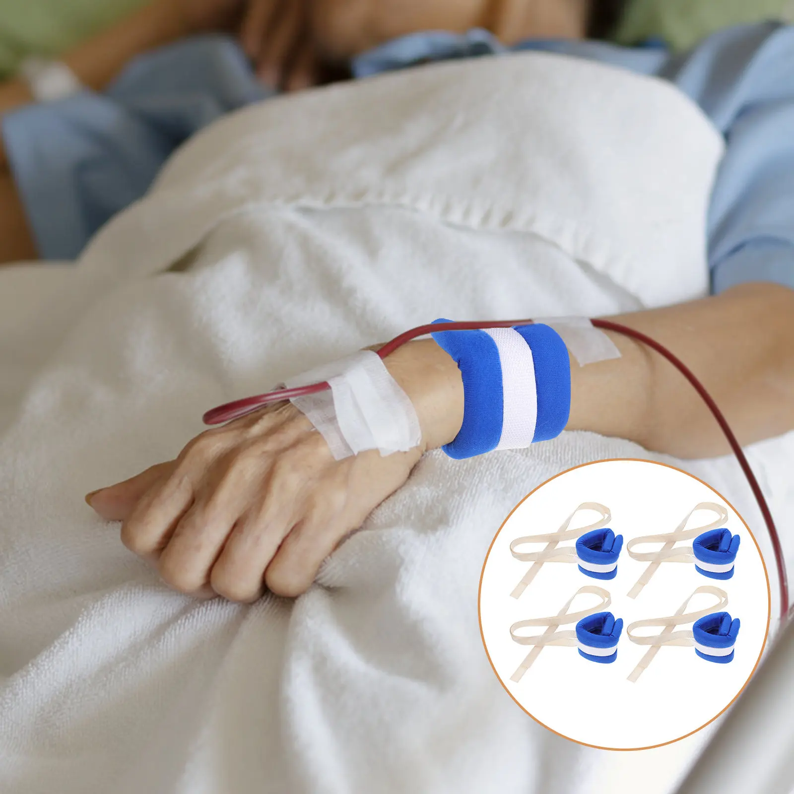 4Pcs Limb Fixing Belts Soft Adjustable Restraint Bands for Hand Knee Support Patient Safety Fall Prevention Adults
4Pcs Limb Fixing Belts Soft Adjustable Restraint Bands for Hand Knee Support Patient Safety Fall Prevention Adults