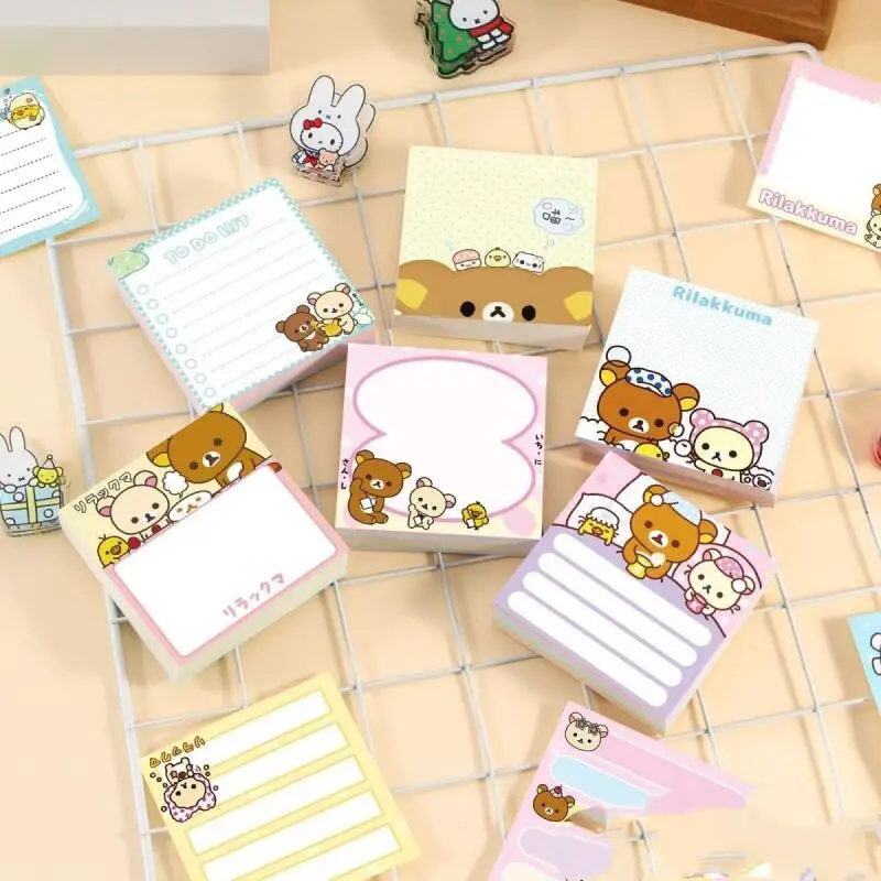6Pcs Rilakkuma Demon Slayer: Kimetsu No Yaiba 200 Sheets of Thick Sticky Notes Notebook Portable Palm Message Paper Stationery
6Pcs Rilakkuma Demon Slayer: Kimetsu No Yaiba 200 Sheets of Thick Sticky Notes Notebook Portable Palm Message Paper Stationery