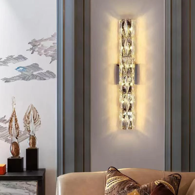 Modern Crystal Wall Lamps Elegant Living Room Dining Room Bedroom Lighting for Corridor And Room Decoration
Modern Crystal Wall Lamps Elegant Living Room Dining Room Bedroom Lighting for Corridor And Room Decoration