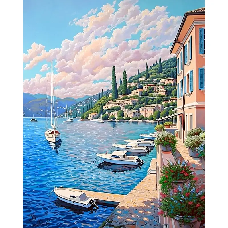 GATYZTORY Port Paint By Numbers Wall Decor Markers By Numbers Scenery Canvas for Painting Kits Handicraft Art Drawing By Numbers
GATYZTORY Port Paint By Numbers Wall Decor Markers By Numbers Scenery Canvas for Painting Kits Handicraft Art Drawing By Numbers