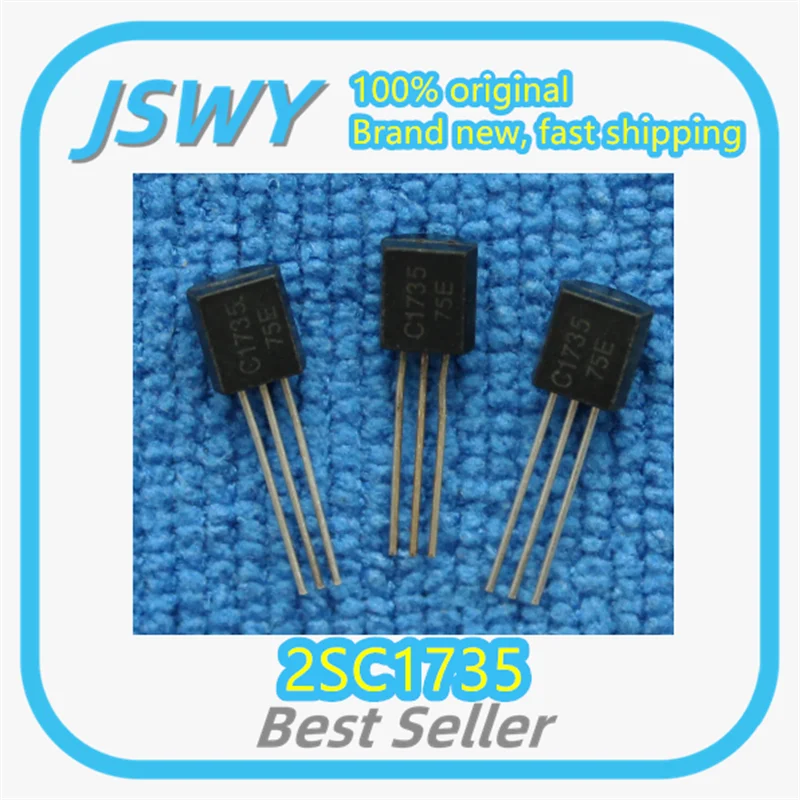 (10/50pcs) 2SC1735 Silk Screen C1735 TO92 RF Power Triode Original Genuine Large Stock Brand New
(10/50pcs) 2SC1735 Silk Screen C1735 TO92 RF Power Triode Original Genuine Large Stock Brand New