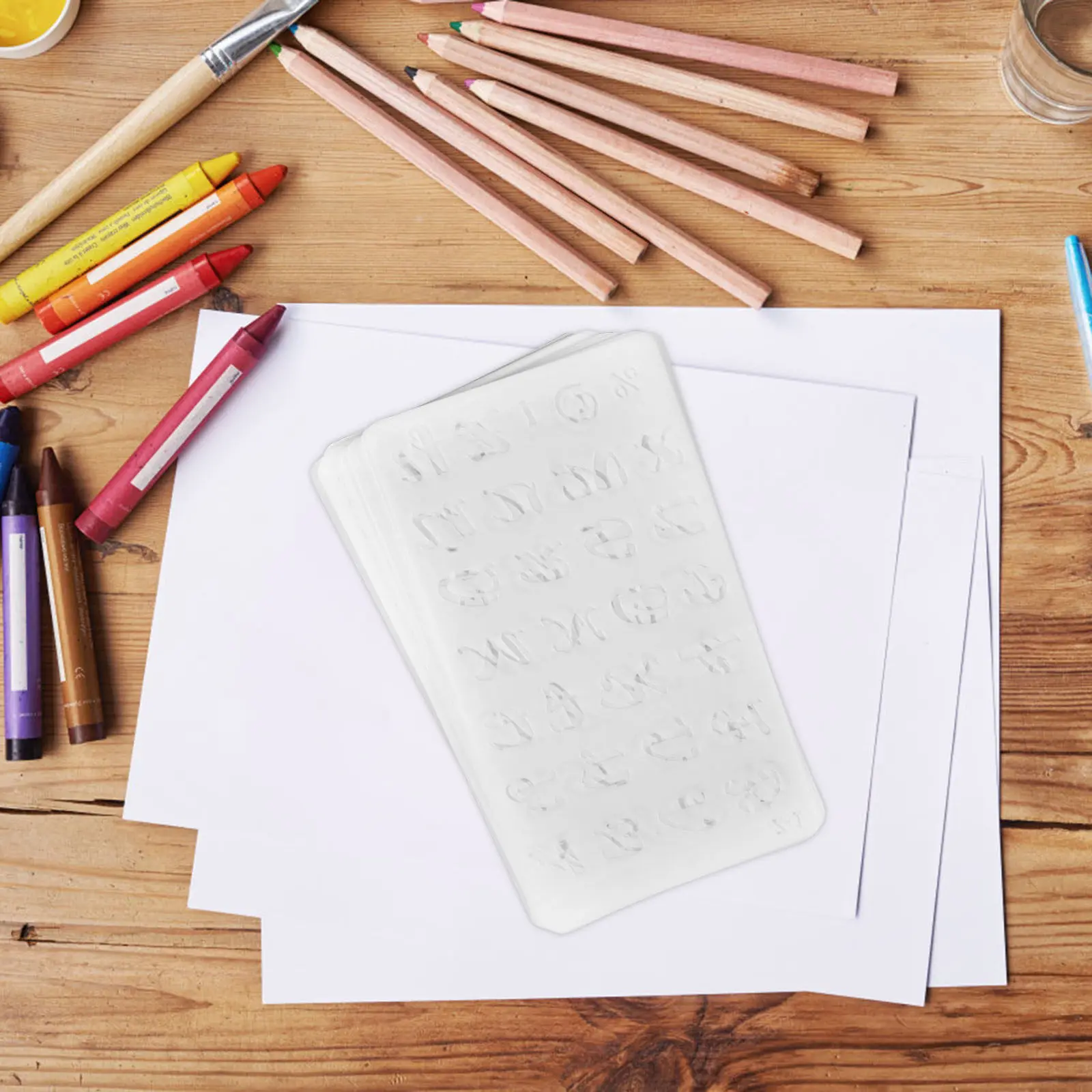 20 Sheets Letter Stencils Multi-Size Alphabet Art Stencils for Crafting Painting Calligraphy Journaling Reusable Templates
20 Sheets Letter Stencils Multi-Size Alphabet Art Stencils for Crafting Painting Calligraphy Journaling Reusable Templates