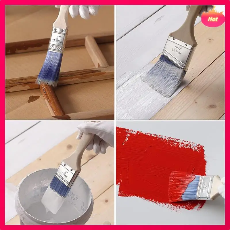 New 6 Pack Paint Brushes For Walls, Stain Brush, Paint Brush, Furniture Paint Brush, Paint Brushes For Painting Walls
New 6 Pack Paint Brushes For Walls, Stain Brush, Paint Brush, Furniture Paint Brush, Paint Brushes For Painting Walls
