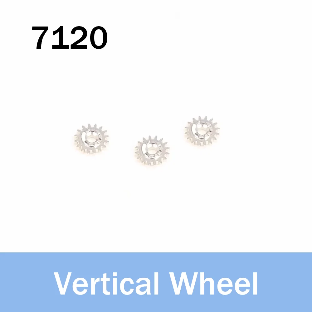 Аксессуары для часов, подходящие для внутреннего механизма 7120, запасные части для ремонта часов, механические детали, вертикальное колесо
Аксессуары для часов, подходящие для внутреннего механизма 7120, запасные части для ремонта часов, механические детали, вертикальное колесо