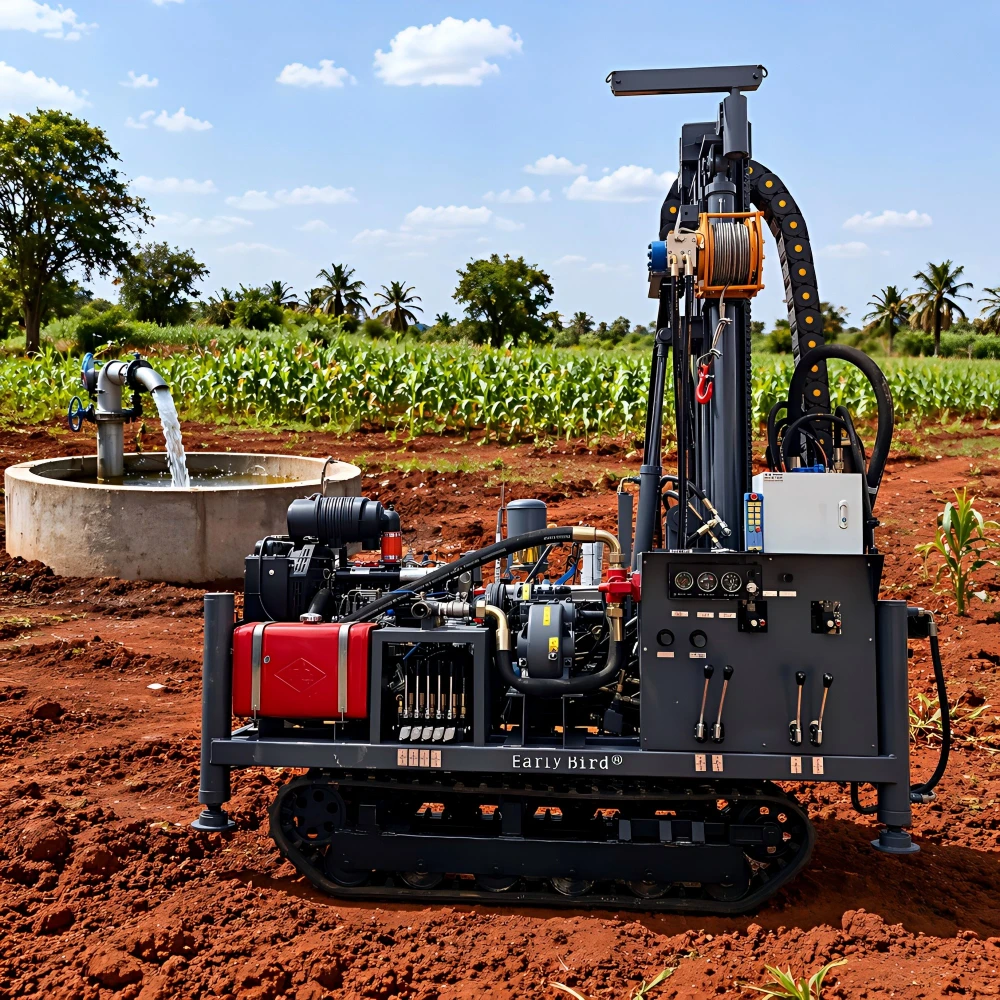 High Efficiency Portable Water Well Drilling Rig 100m 200m 260m Easy Operation Reliable Water Borehole Drilling Machine Hot Sale
High Efficiency Portable Water Well Drilling Rig 100m 200m 260m Easy Operation Reliable Water Borehole Drilling Machine Hot Sale