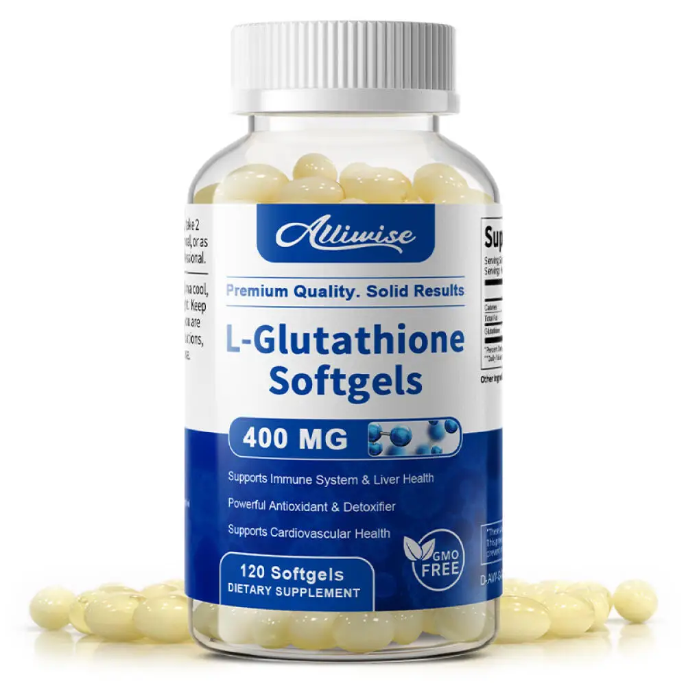 Alliwise Glutathione Supplement Liver Detox & Milk Thistle Lipoic Acid Liver Detox Cleanse Immune Glutathione Skin Care
Alliwise Glutathione Supplement Liver Detox & Milk Thistle Lipoic Acid Liver Detox Cleanse Immune Glutathione Skin Care