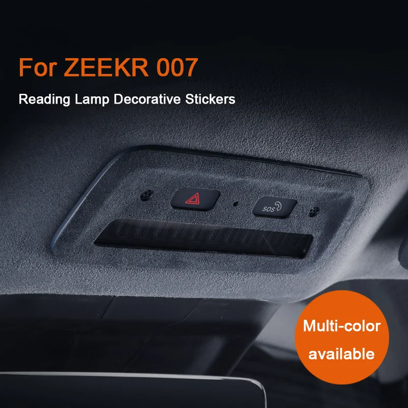 For ZEEKR 007 2023 2024 2025, Car Front Rear Reading Light Frame Decoration Cover Super Suede protect car Stickers Accessories
For ZEEKR 007 2023 2024 2025, Car Front Rear Reading Light Frame Decoration Cover Super Suede protect car Stickers Accessories