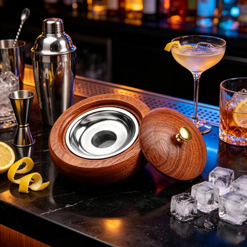 Solid Wood Smoker Lid Whisky Aroma Enhancer, Smoke Cocktail Maker, Bar Tool Cocktail Accessories,Molecular Cuisine Incense Tools
Solid Wood Smoker Lid Whisky Aroma Enhancer, Smoke Cocktail Maker, Bar Tool Cocktail Accessories,Molecular Cuisine Incense Tools