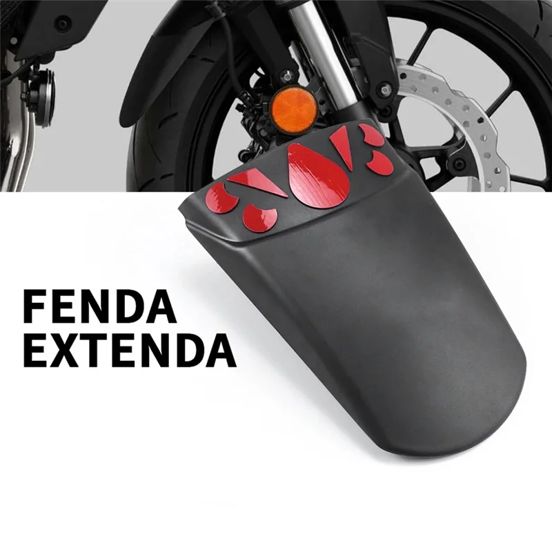 ABHY-Motorcycle Accessories Front Fender Mudguard Extender Extension For Honda CB750 Hornet CB 750 2023-
ABHY-Motorcycle Accessories Front Fender Mudguard Extender Extension For Honda CB750 Hornet CB 750 2023-