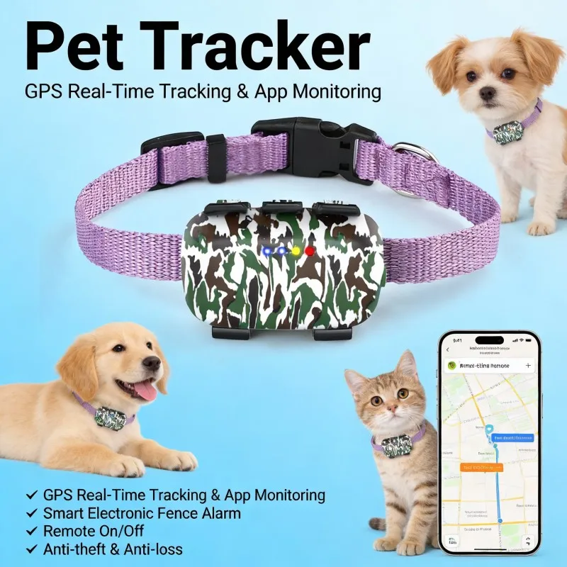 Dog pet anti-lost positioning collar 4G long battery life Cattle and sheep Livestock neck hanging waterproof GPS locator
Dog pet anti-lost positioning collar 4G long battery life Cattle and sheep Livestock neck hanging waterproof GPS locator