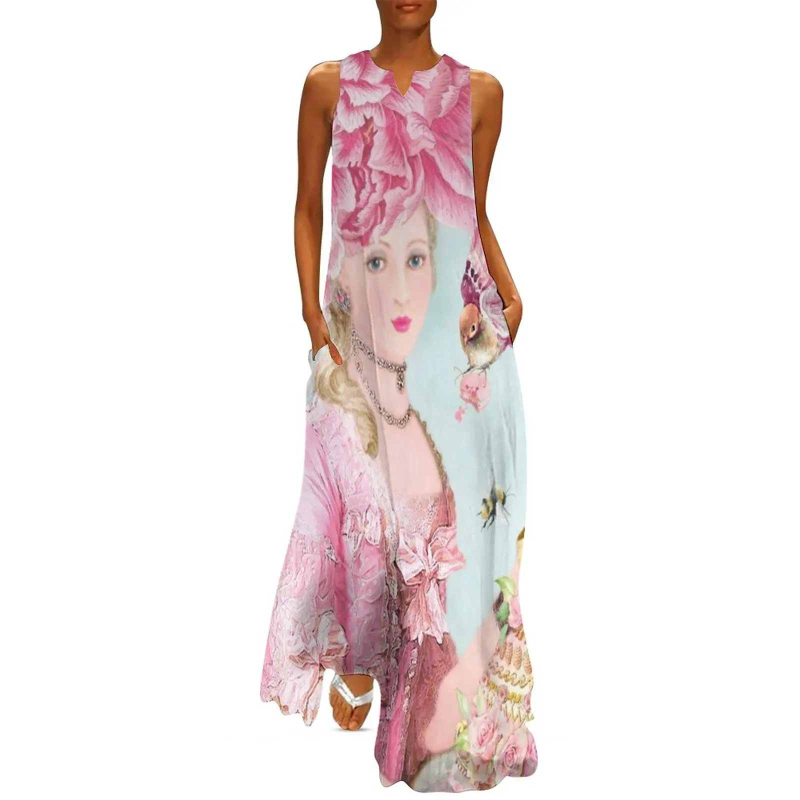Marie Antoinette Peony Wallflower Long Dress women evening dress dress summer 2025 women Summer skirt african dresses for woman
Marie Antoinette Peony Wallflower Long Dress women evening dress dress summer 2025 women Summer skirt african dresses for woman