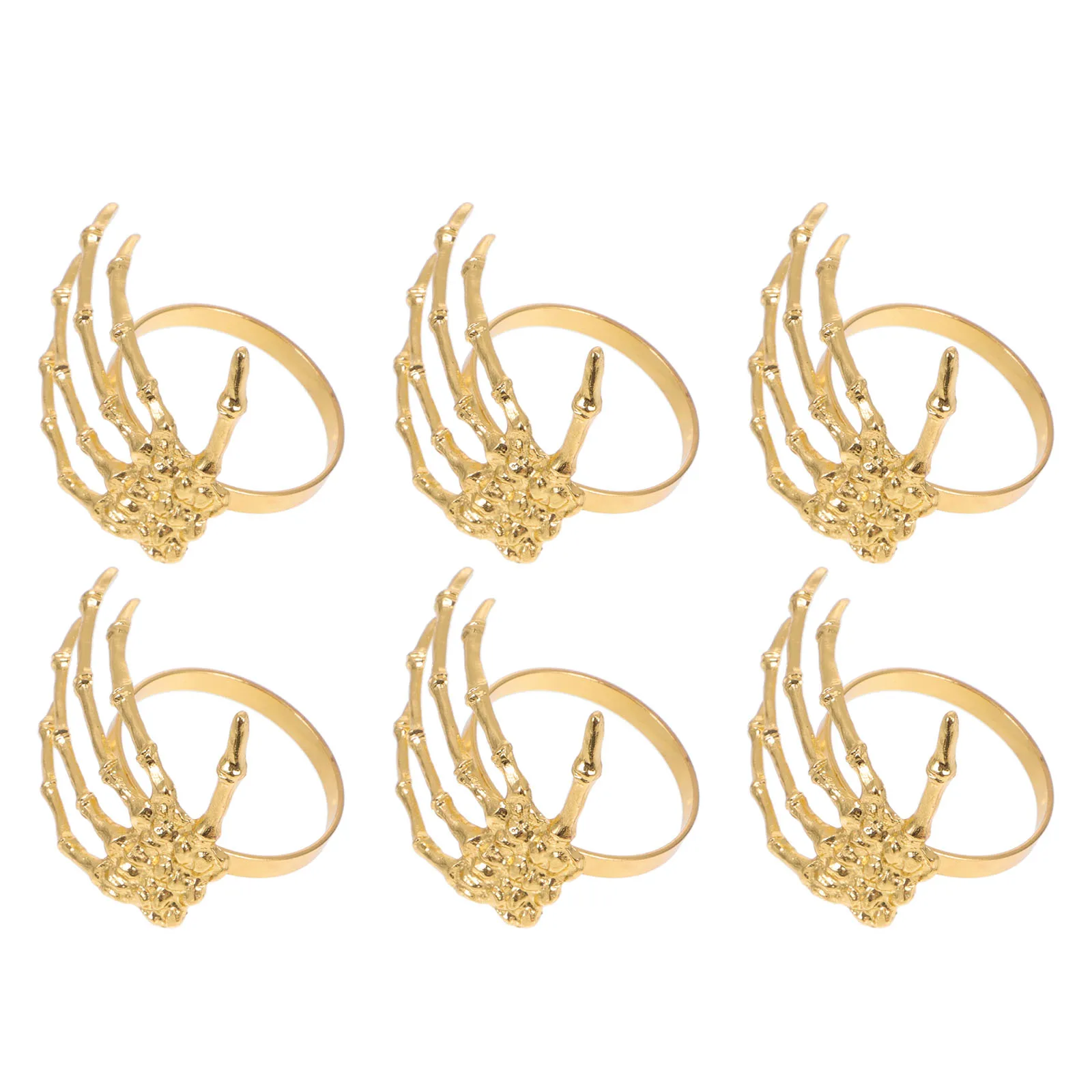 6 Pcs Rings Ghost Palm Shaped Halloween Decor Supplies Stylish Dinner Party Accessories Halloween Napkin Rings Kitchen Bar
6 Pcs Rings Ghost Palm Shaped Halloween Decor Supplies Stylish Dinner Party Accessories Halloween Napkin Rings Kitchen Bar