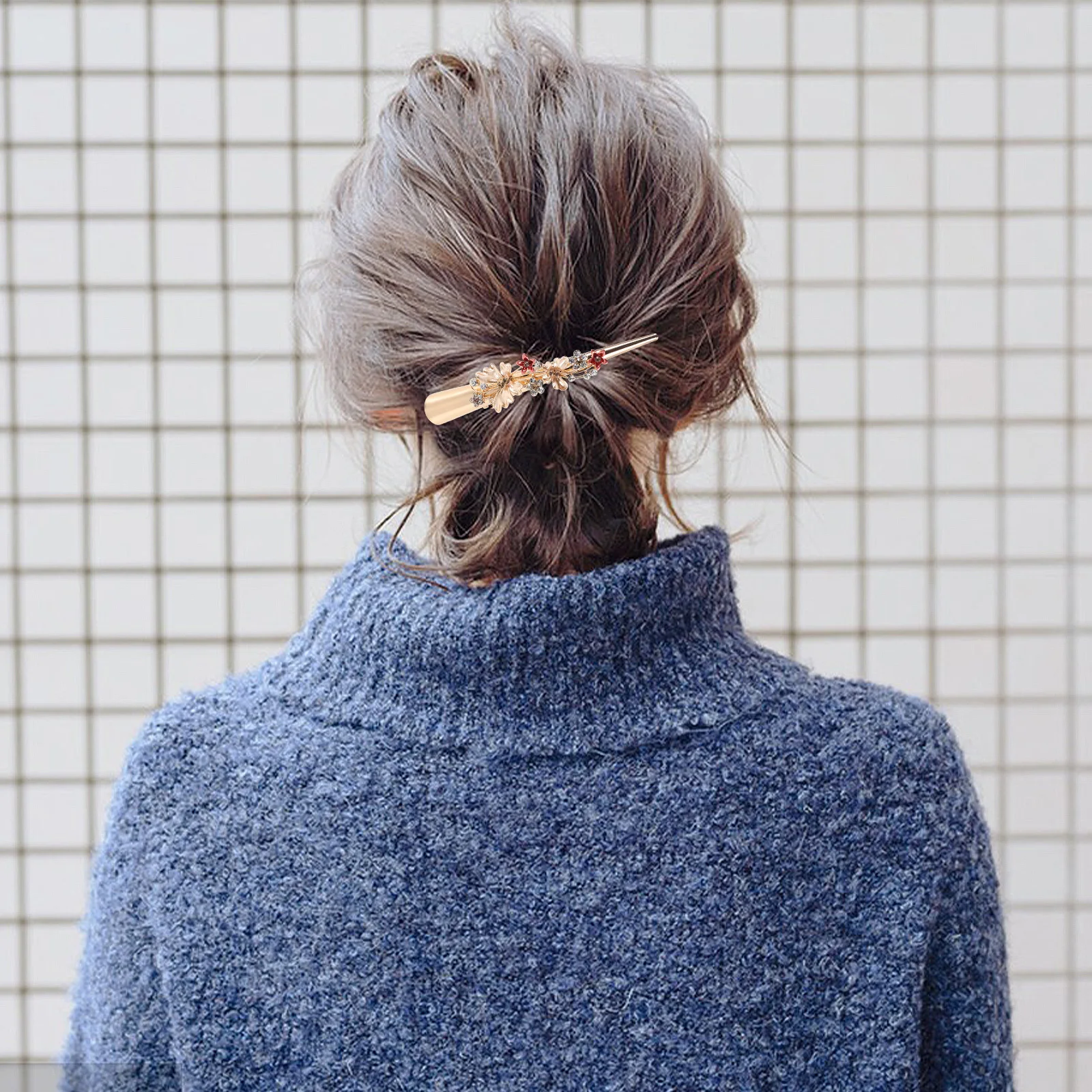 Floral Duckbill Hair Clip Large Metal Claw For Thick Long Hair Women Decorative Flower Hairpin Bridal Wedding Accessories
Floral Duckbill Hair Clip Large Metal Claw For Thick Long Hair Women Decorative Flower Hairpin Bridal Wedding Accessories