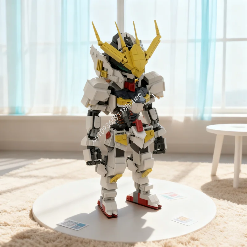 712 шт. MOC SD Gundamesd Barbatos, создание модели, строительные блоки, рождественские подарки, строительные игрушки для сборки, идея «сделай сам», кирпич
712 шт. MOC SD Gundamesd Barbatos, создание модели, строительные блоки, рождественские подарки, строительные игрушки для сборки, идея «сделай сам», кирпич