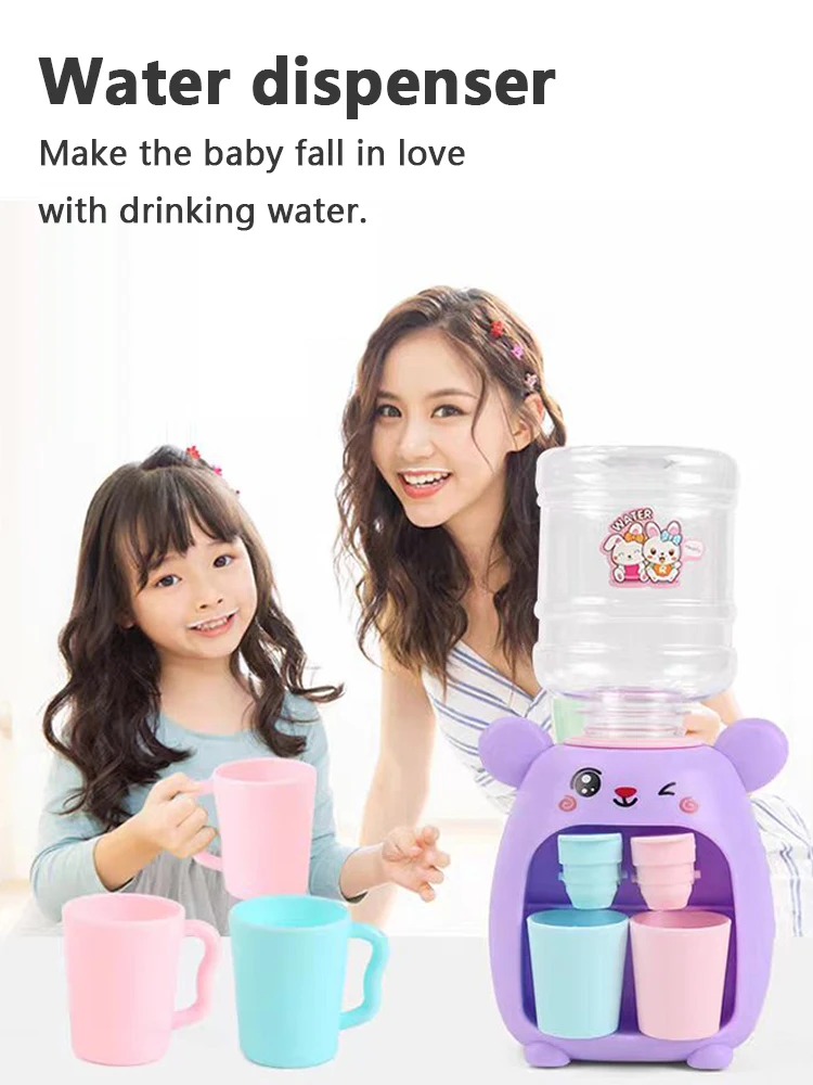 Children's toy water dispenser; Mini water dispenser with press to dispense; Play house toy
Children's toy water dispenser; Mini water dispenser with press to dispense; Play house toy