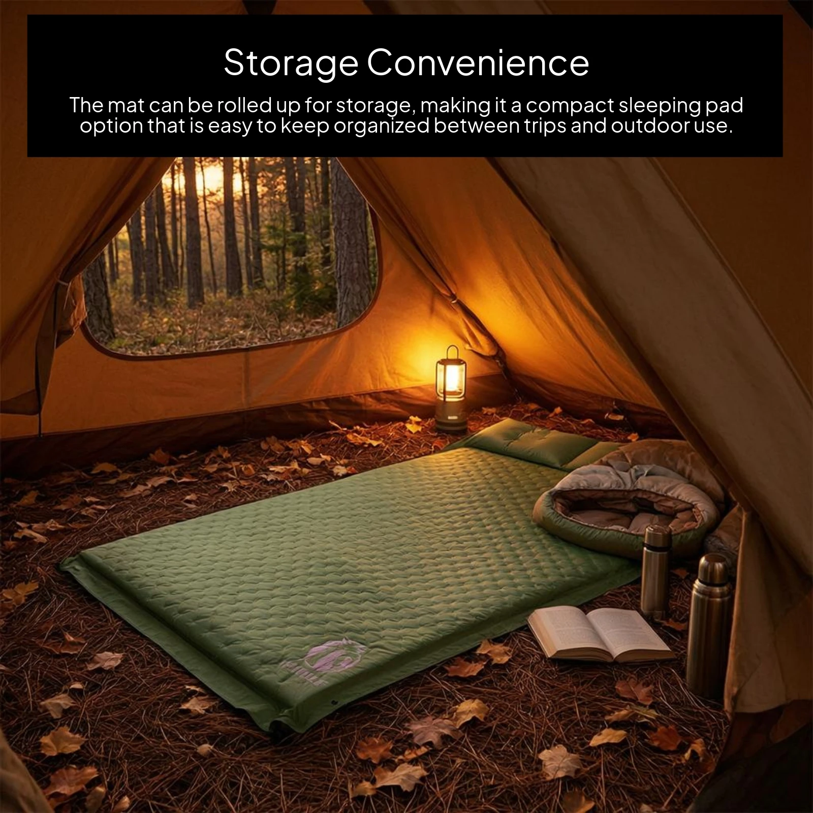 Inflatable Camping Mat Foam Core Camping Air Mattress Inflatable Sleeping Pad Moisture-Resistant Air Mattress Mat Waterproof
Inflatable Camping Mat Foam Core Camping Air Mattress Inflatable Sleeping Pad Moisture-Resistant Air Mattress Mat Waterproof