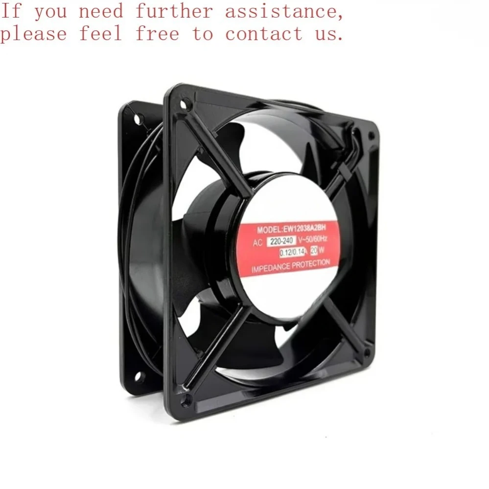 12CM AC Industrial Cooling Fan EW12038A2BH/A2SH 220V 20W For EWT(002)
12CM AC Industrial Cooling Fan EW12038A2BH/A2SH 220V 20W For EWT(002)