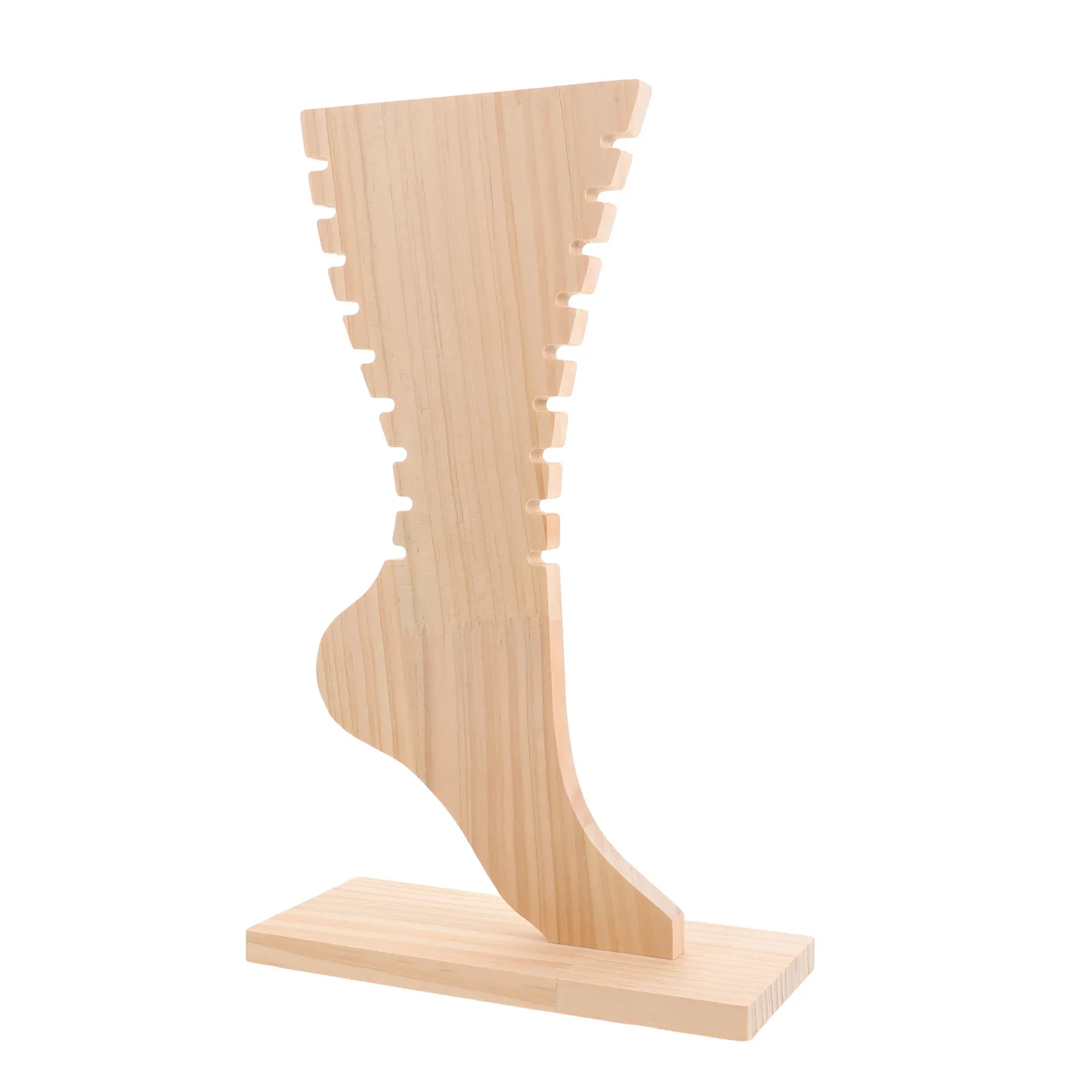 Foot Shaped Wooden Anklet Display Stand Detachable Jewelry Organizer Stand Natural Wood Jewelry Display for Bracelets Necklaces
Foot Shaped Wooden Anklet Display Stand Detachable Jewelry Organizer Stand Natural Wood Jewelry Display for Bracelets Necklaces
