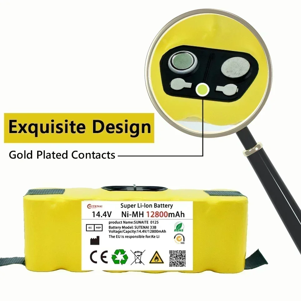 new 12.8Ah Battery for Irobot Roomba 500 600 700 800 900 Series vacuum cleaner Irobot Roomba 600 620 650 700 770 780 800
new 12.8Ah Battery for Irobot Roomba 500 600 700 800 900 Series vacuum cleaner Irobot Roomba 600 620 650 700 770 780 800