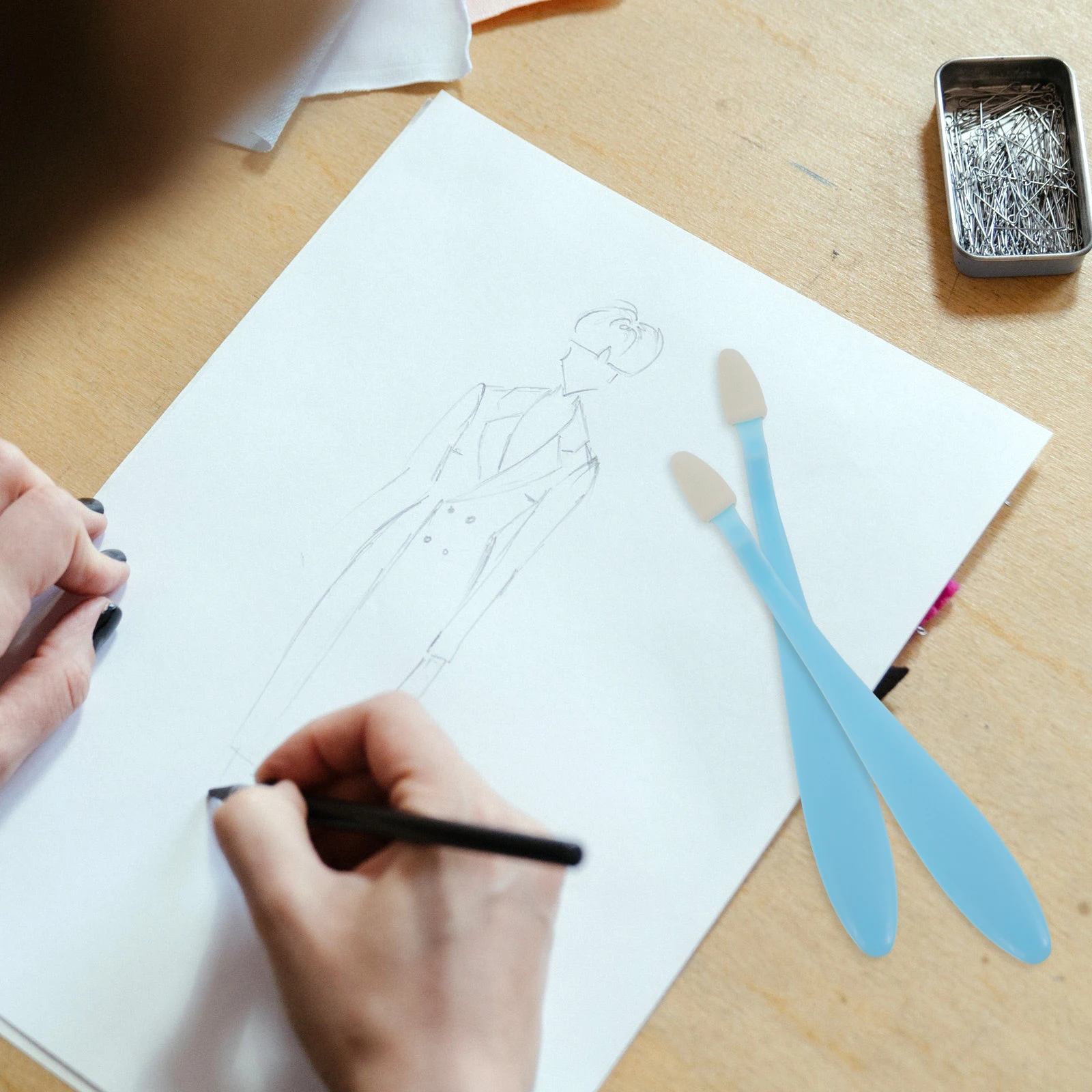 Plastic Sponge Sketch Eraser Set Drawing Tools Lightweight Blue Color Store Wiper Blend Shadow Practical Artist 
Plastic Sponge Sketch Eraser Set Drawing Tools Lightweight Blue Color Store Wiper Blend Shadow Practical Artist