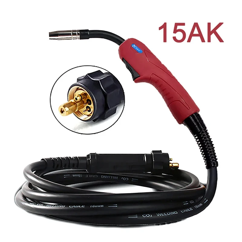 5M Binzel 15AK CO2 MIG MAG Welding Gun, Equipped with Heat Resistant,-Cooled Welding Torch Standard Industrial MIG
5M Binzel 15AK CO2 MIG MAG Welding Gun, Equipped with Heat Resistant,-Cooled Welding Torch Standard Industrial MIG