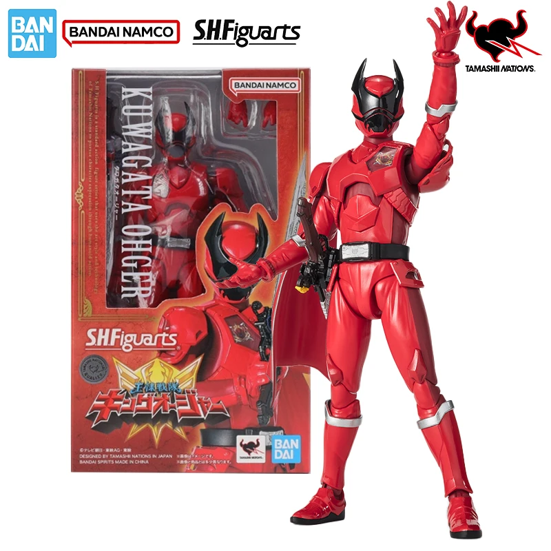 Bandai Original Genuine Figure Ohsama Sentai King-Ohger Model Kit SHF Kuwagata Ohger Collection Model Action Figure Toys Gifts
Bandai Original Genuine Figure Ohsama Sentai King-Ohger Model Kit SHF Kuwagata Ohger Collection Model Action Figure Toys Gifts