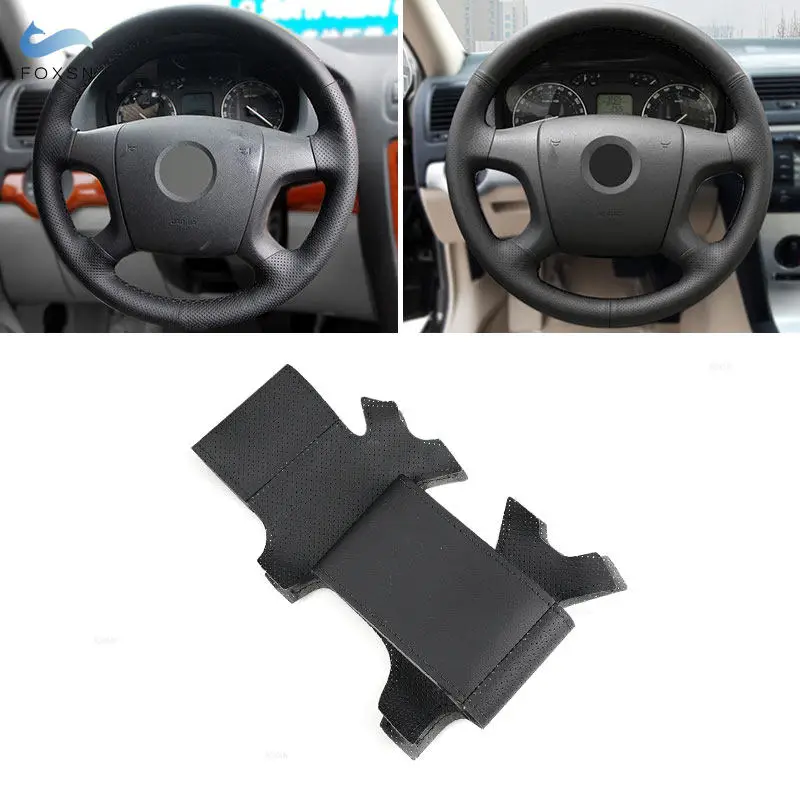 Чехол на руль автомобиля с ручной оплеткой для Skoda Octavia Fabia Superb Roomster 2006 2007 2008, мягкая перфорированная кожа из микрофибры
Чехол на руль автомобиля с ручной оплеткой для Skoda Octavia Fabia Superb Roomster 2006 2007 2008, мягкая перфорированная кожа из микрофибры
