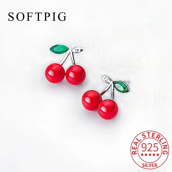 SOFTPIG настоящее серебро 925 пробы, эмаль, жемчуг, фрукты, красная вишня, серьги-гвоздики, ювелирные изделия для женщин, минималистичные аксессуары, подарок
SOFTPIG настоящее серебро 925 пробы, эмаль, жемчуг, фрукты, красная вишня, серьги-гвоздики, ювелирные изделия для женщин, минималистичные аксессуары, подарок
