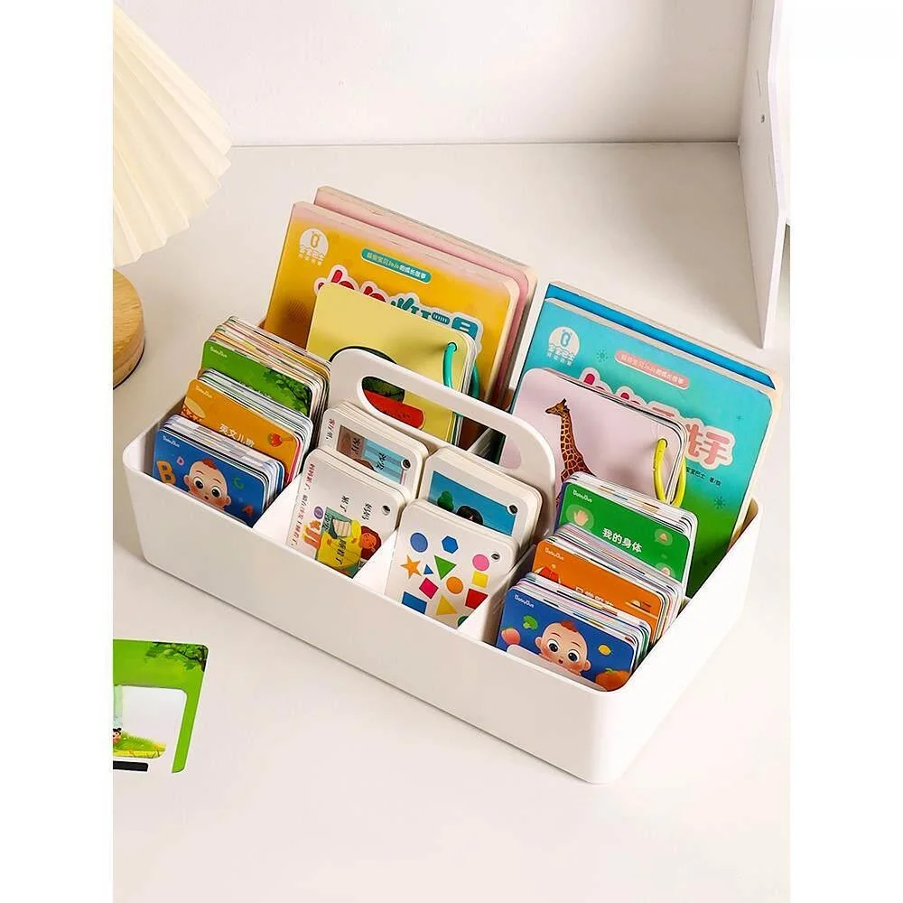 Portable Children's Literacy Card Storage Box Kindergarten Baby Big Capacity Handheld Classification Organizer Box
Portable Children's Literacy Card Storage Box Kindergarten Baby Big Capacity Handheld Classification Organizer Box