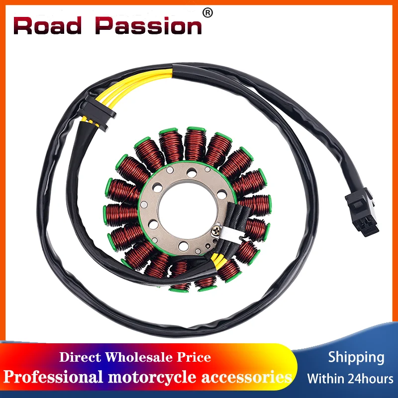 Road Passion Motorcycle Generator Stator Coil 21003-0074 210030074 For Kawasaki EX250 EX 250 R Ninja 250R 2008-2012
Road Passion Motorcycle Generator Stator Coil 21003-0074 210030074 For Kawasaki EX250 EX 250 R Ninja 250R 2008-2012