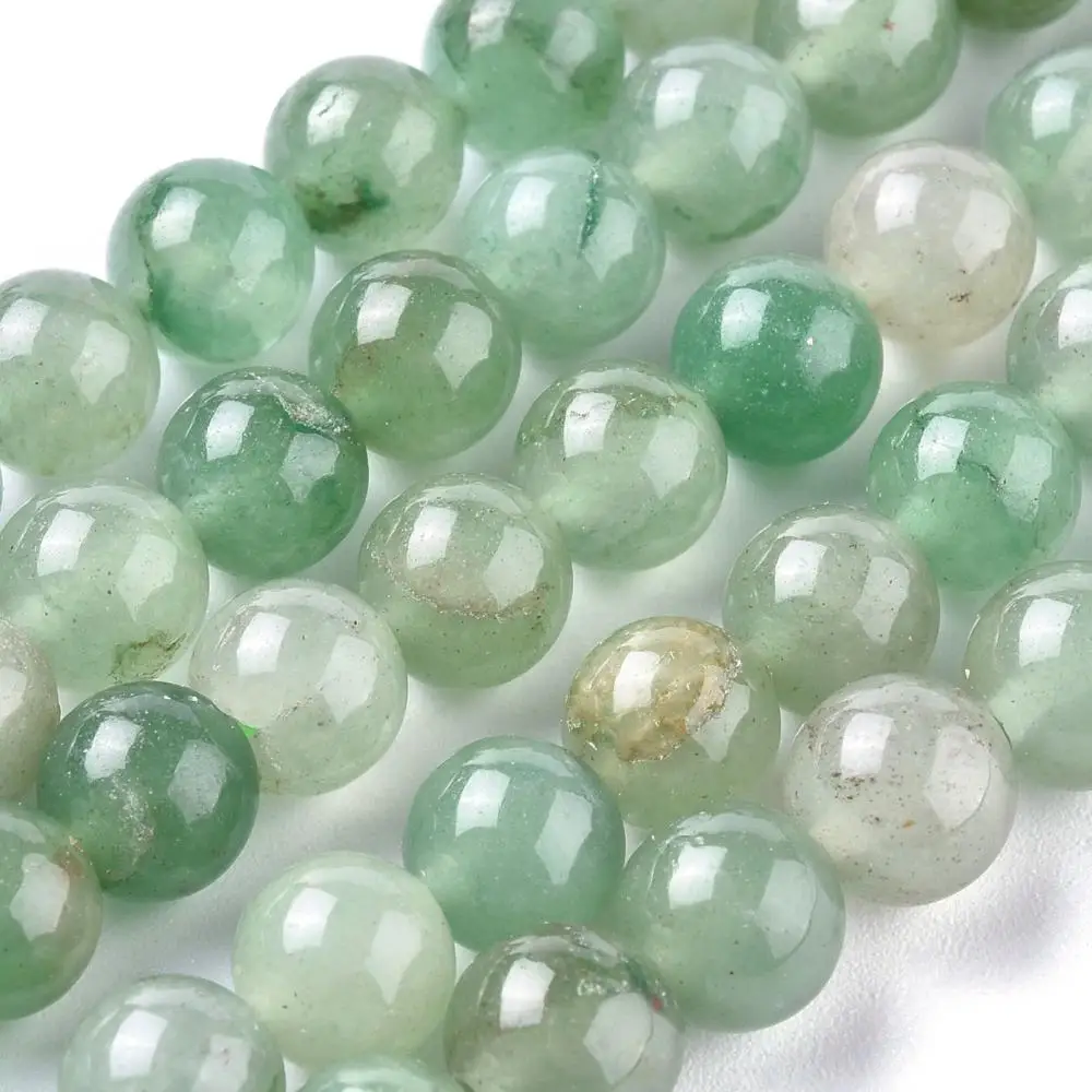 Natural Green Aventurine Beads Strands Round Grade B 8~8.5mm Hole: 1mm about 47pcs/strand 15.5 inch
Natural Green Aventurine Beads Strands Round Grade B 8~8.5mm Hole: 1mm about 47pcs/strand 15.5 inch
