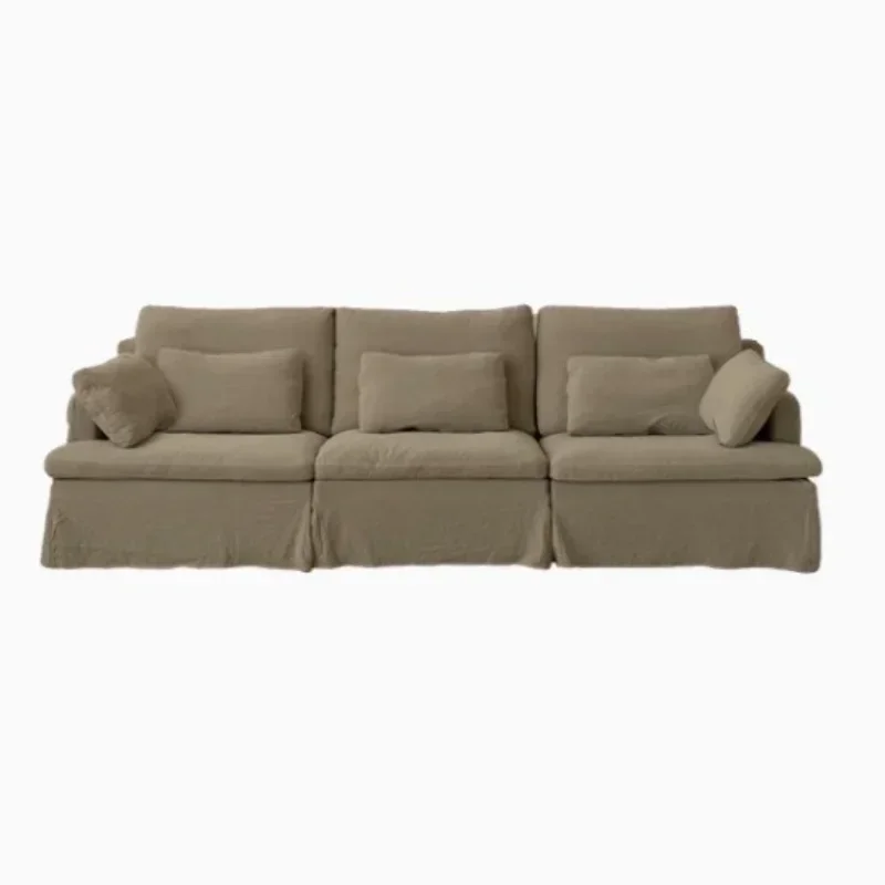 American fabric sofa, three-person small apartment, pastoral country, sofa combination
American fabric sofa, three-person small apartment, pastoral country, sofa combination