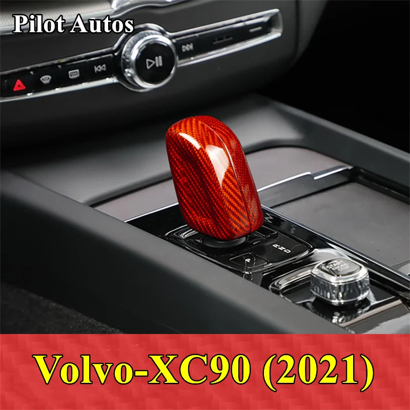 Genuine Carbon Fiber Car Gear Shift Knob Cover Trim Sticker For Volvo XC90 2021
Genuine Carbon Fiber Car Gear Shift Knob Cover Trim Sticker For Volvo XC90 2021