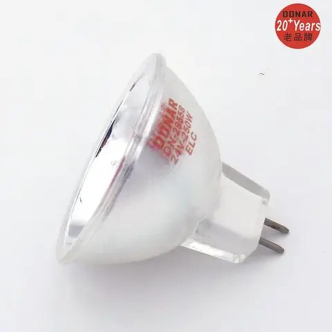 DN-29558 ELC 24V 250W MR16 64653 24V 250W 13153 24V250W fiber optic halogen light bulb microscope endoscope stage lighting lamp