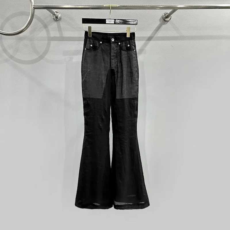 High Street Patchwork Boot Cut Wide Leg Pants Casual Office Lady Pants Women's High Quality Clothes
High Street Patchwork Boot Cut Wide Leg Pants Casual Office Lady Pants Women's High Quality Clothes
