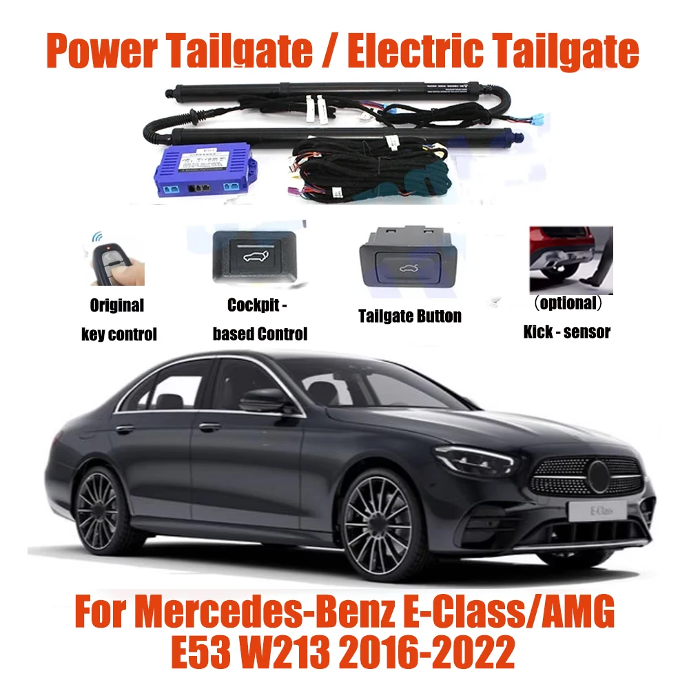 For Mercedes-Benz E-Class/AMG E53 W213 2016-2022 Car Automatic Lifting kit Opening Trunk Intelligent Electric Lift Tailgate
For Mercedes-Benz E-Class/AMG E53 W213 2016-2022 Car Automatic Lifting kit Opening Trunk Intelligent Electric Lift Tailgate