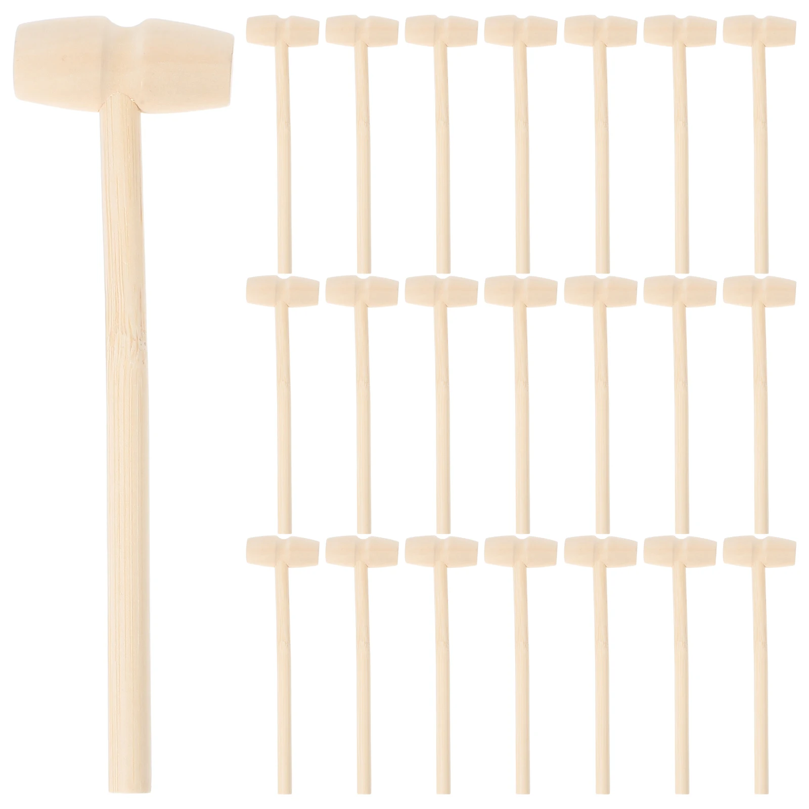 50PCS Wooden AntiDrop Toddler Toys Small Mallet Kids Wooden Toys Small Hammer Coordination
50PCS Wooden AntiDrop Toddler Toys Small Mallet Kids Wooden Toys Small Hammer Coordination