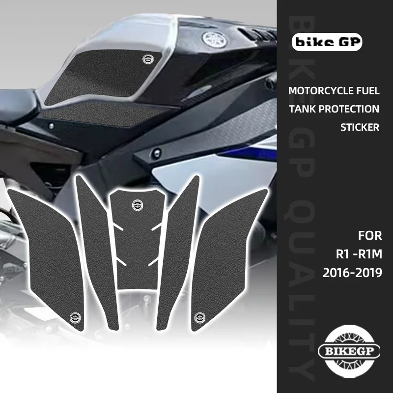Motorcycle Tank Pad Stickers For YAMAHA R1 R1M 2016-2019 ABRubber Scratch Resistant Protector Graphics Kit pannier
Motorcycle Tank Pad Stickers For YAMAHA R1 R1M 2016-2019 ABRubber Scratch Resistant Protector Graphics Kit pannier