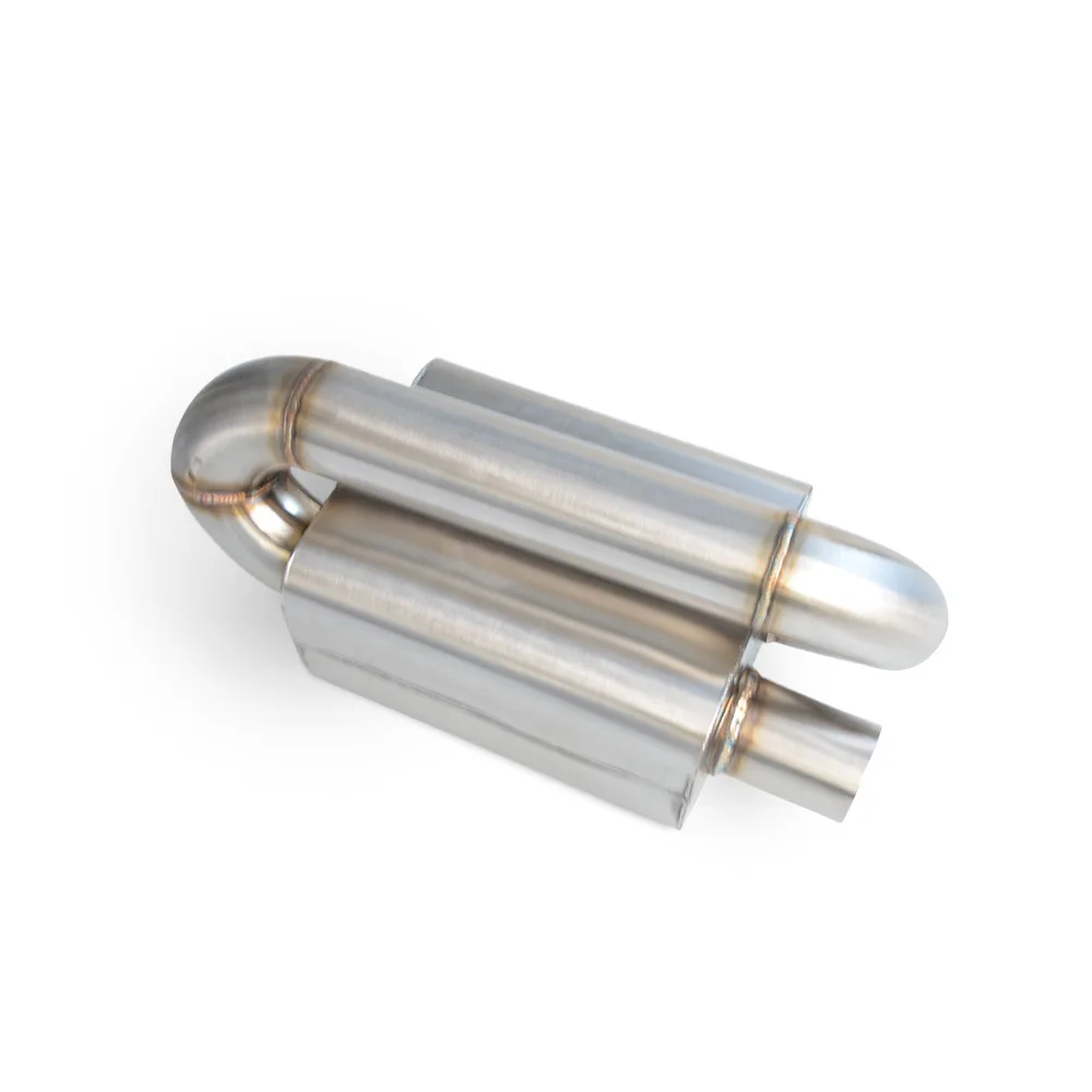 Suitable for Various models of S-shaped resonator exhaust 63mm pipe diameter general stainless steel exhaust muffler
Suitable for Various models of S-shaped resonator exhaust 63mm pipe diameter general stainless steel exhaust muffler